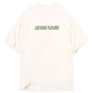 LY Unisex Adult Oversized T-Shirt / White